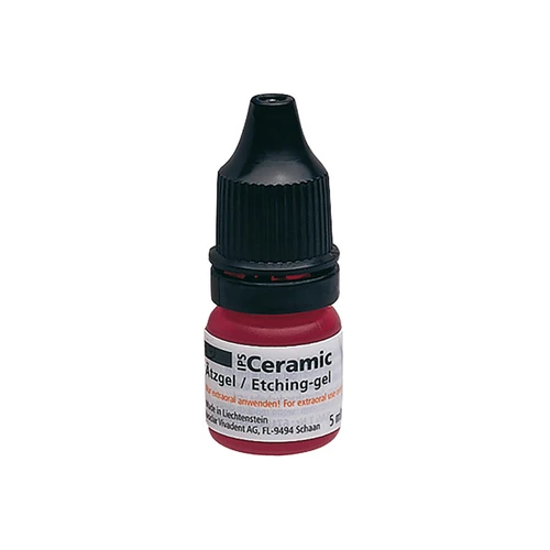 IPS Ceramic Etching Gel, Hydrofluoric Acid, 5 mL Bottle
