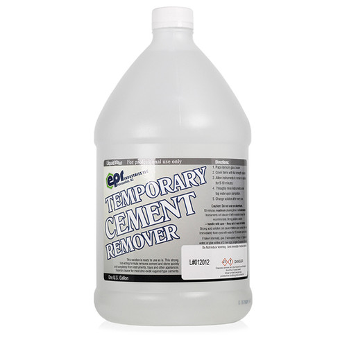EPR Ultrasonic Temporary Cement Remover Cleaning Solution, 1 Gallon