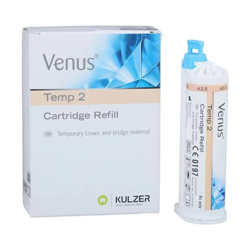Venus Temp 2 Temporary Crown & Bridge Material - A3.5 Refill Package: 1 - 50 ml