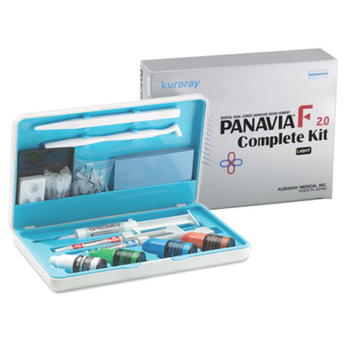Panavia F 2.0 Complete Kit, White. Universal Resin Cement. Kit: 1 Paste A 5.0
