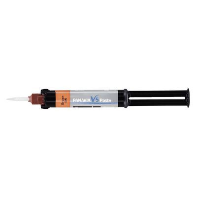 Panavia V5 Universal Resin Cement Paste - Brown (A4) shade. 1 x 8.1g (4.6ml)