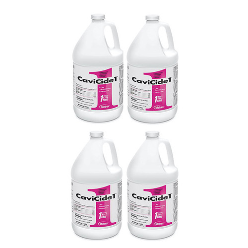 CaviCide1 4 x 1 Gallon Case. Multi-Purpose Disinfectant / Decontaminant