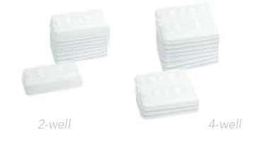Pac-Dent 4-Well Disposable Mixing Well, box of 200 Mixing Wells