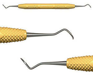 Cruise Line 204S DE Scaler, 6 1/2' long. 3/8' Diameter Resin Yellow Handle