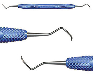 Cruise Line 5/6 DE Barnhart Curette, 6 1/2' long. 3/8' Diameter Resin, Nautical