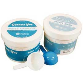 Correct VPS Correct regular set vinyl polysiloxane putty, 270 ml jar Each
