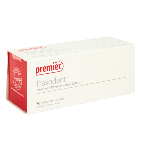 Traxodent Hemodent Paste Retraction System, Starter Kit: 7 - 0.7g Syringes