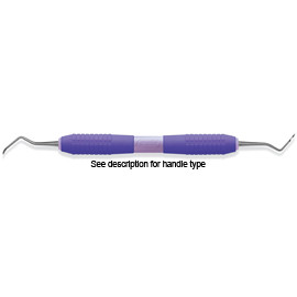 Premier #135 Posterior Hygiene Scaler with Big Easy Ultralite Handle. #05694
