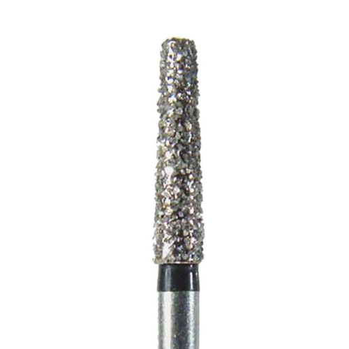 Solo #0818.8 Fine Grit, KR taper diamond bur, single use. Package of 25 burs