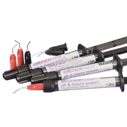Embrace WetBond Low Fill Sealant kit, off-white shade. Contains 4 - 1.2 ml