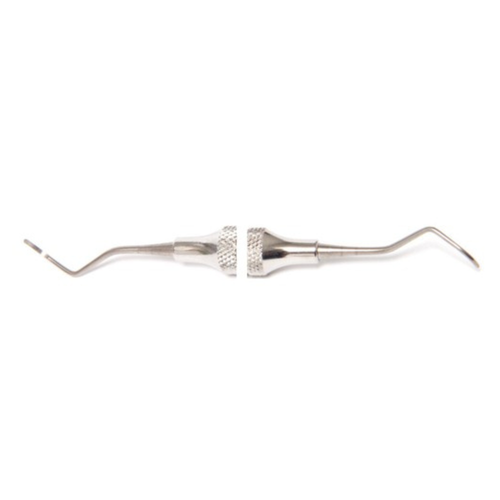Quala Barnhart 5-6 DE titanium implant scaler with #6 large 3/8' lightweight