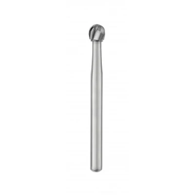 SS White FG #4 round carbide bur, pack of 10 burs