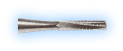 SS White FG #558 straight fissure crosscut carbide bur, pack of 10 burs