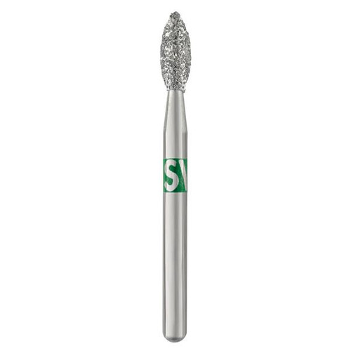 Piranha Diamonds FG #368.021 Coarse Grit, Pointed Football Shaped, Single Use