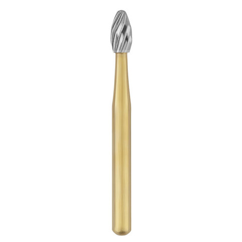 SS White FG #7378 12 blade Egg Shaped T and F bur, package of 5 burs