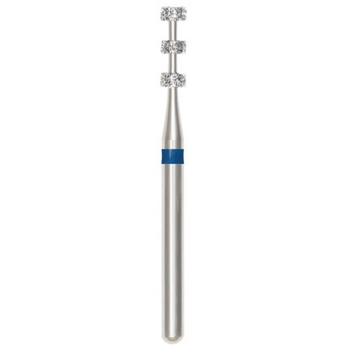 Revelation FG #834.021 Medium Tri-Wheel Depth Cutter Diamond Bur, 5/Pack