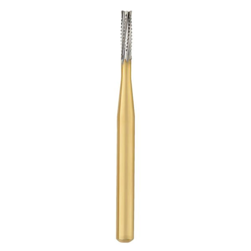 Great White Gold FG #GW557S (short shank) straight fissure restorative removal
