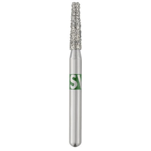 Piranha Diamonds FG #846KR.016 SS (Short Shank) Coarse Grit, Modified Flat End