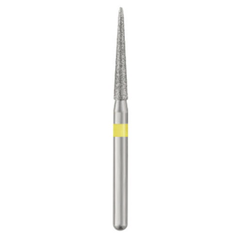 Revelation FG #859.016 Extra Fine Grit, Round End Cone Diamond Bur. Package
