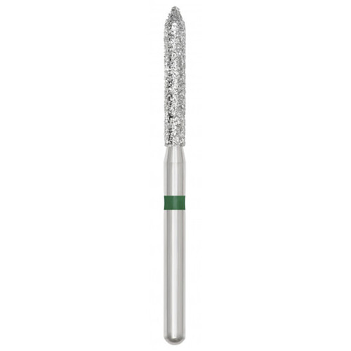 Revelation FG #886.016 Coarse Beveled Cylinder Shaped Diamond Bur, 5/Pack.