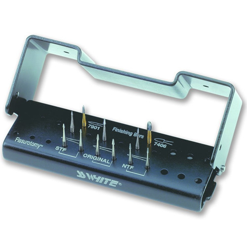 Fissurotomy Diagnostic & Finishing Bur Kit: 3 Original burs, 3 Micro NTF burs