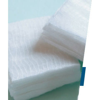 Venture 3' x 3' 8-ply Non-Sterile Cotton Filled Sponges, Case of 4000