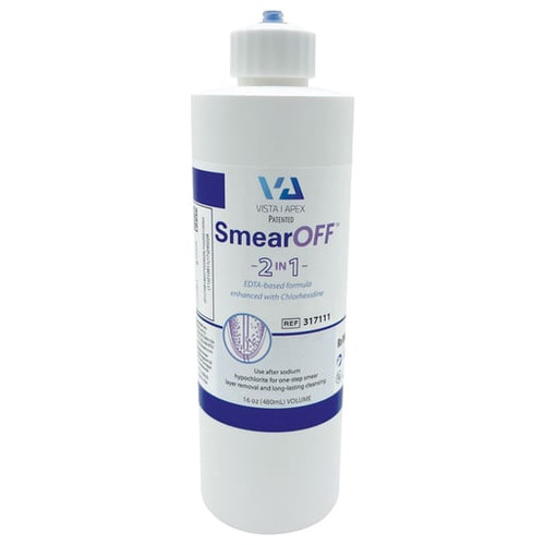 EDTA 17% Aqueous Chelating Agent 480 mL (16 oz.) Bottle. Prepares dentinal