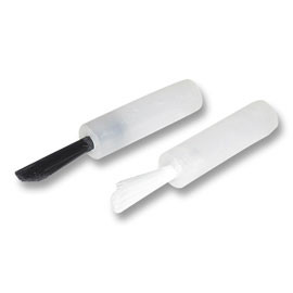 Vista Brush Tips - REGULAR Bristle Black 100/Bag. Universal composite brushes