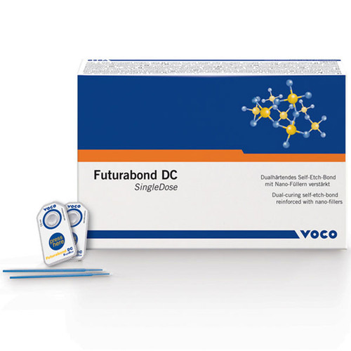 Futurabond DC Single Dose 0.1mL 50/pk. Dual-cured self-etch adhesive for direct