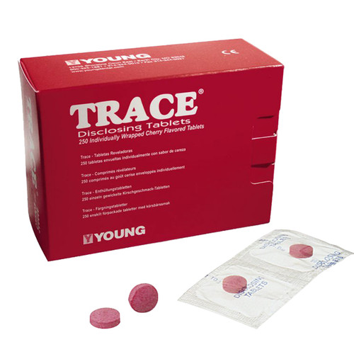 Trace Disclosing Tablets, Package of 250