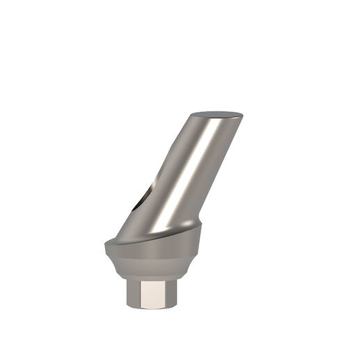 Concave Angulated Esthetic Cemented Abutments 25 deg, 1 mm x 10 mm