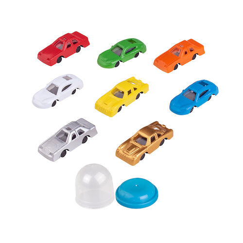 Toy Capsules 1", Toy Cars, 250/Pkg.