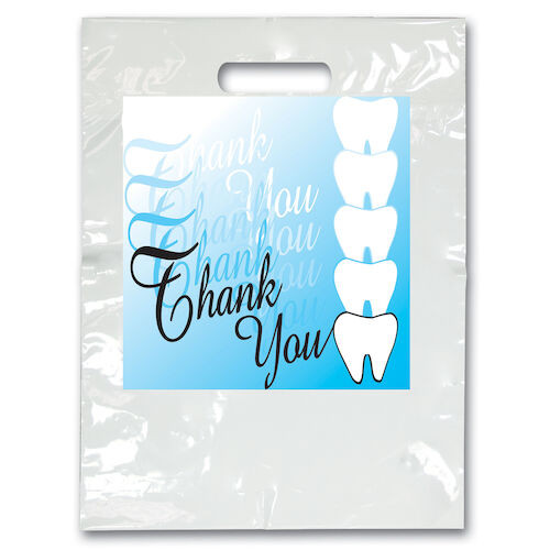 Specialty Scatter Bags Large Thank You in Script Bag, 9" x 13", 100/Pkg