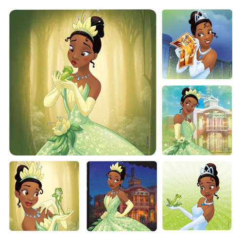 Kids Stickers Disney Princess And The Frog 100/Box