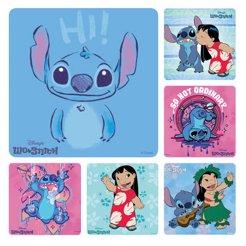 Kids Stickers Lilo Stitch 100/Box