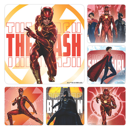 Kids Stickers The Flash 100/Box
