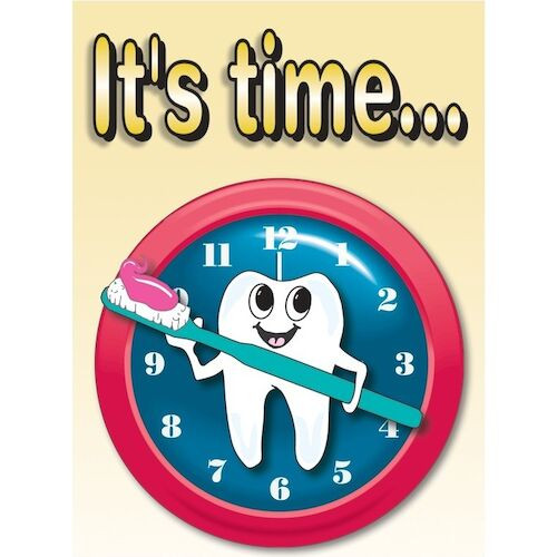 It's Time Postcard Clock Postcards, 250/Pkg., RC7967