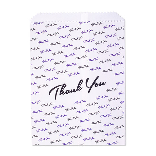 Kids Paper Bags Thank You Bag 100/Box