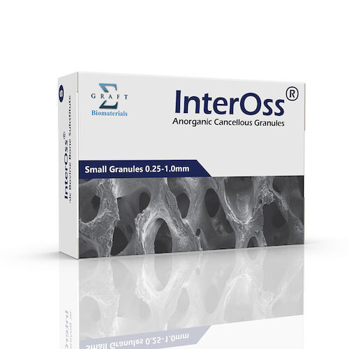 InterOss Anorganic Cancellous Granules Small, 0.25 g/.50 cc