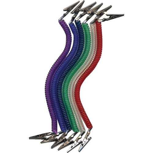 Assorted Bib Holders Jewel Tones, 6/Pkg