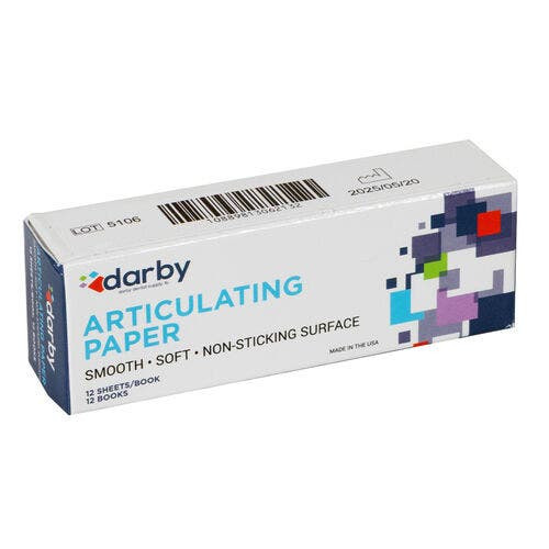 Articulating Paper, , 12Books/Box, Blue, 71 microns, Thin