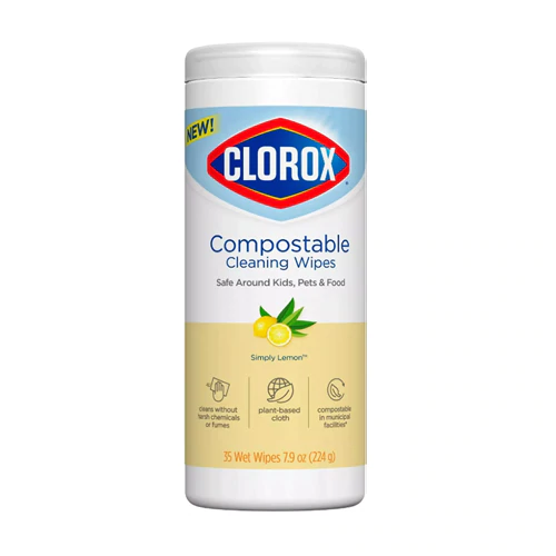 Clorox Disinfecting Wipes (35 Wipes/Can) Lemon Scent