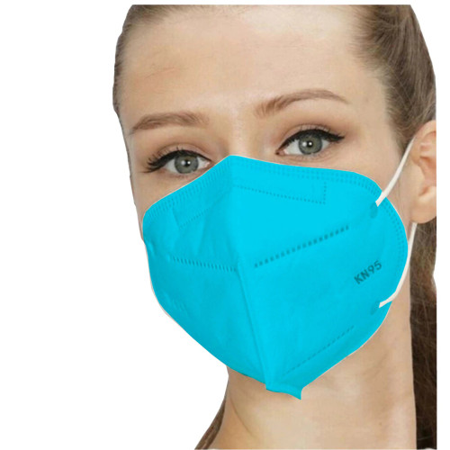 KN95 Respiratory Masks (Blue, 10/Box)