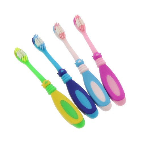 Child's Toothbrush Stage 1, Ladybug, Assorted, 72/Box, 24 Tufts