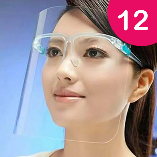 Revolutionary Eyewear Face Shield (Fog Free) - Bulk Package of 12