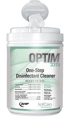 Infection ControlDisinfectant Wipes 33TB (160 Wipes/Can)