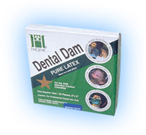 Hygenic Rubber Dam 5x5 Thin Light 52/Box