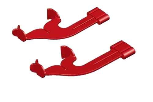 XCP-DS Bite Wing Biteblock for Carestream/Kodak 5100/6100/6500 Digital Sensors Red #1 Vertical Size, Pack of 3