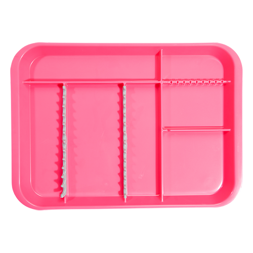 Trays, Set Up B-Lok Divided Type B - Neon Pink