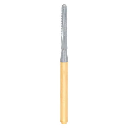 Alpen Carbide Bur 856-314-1.40-8.00 Round End Taper, 5 pcs